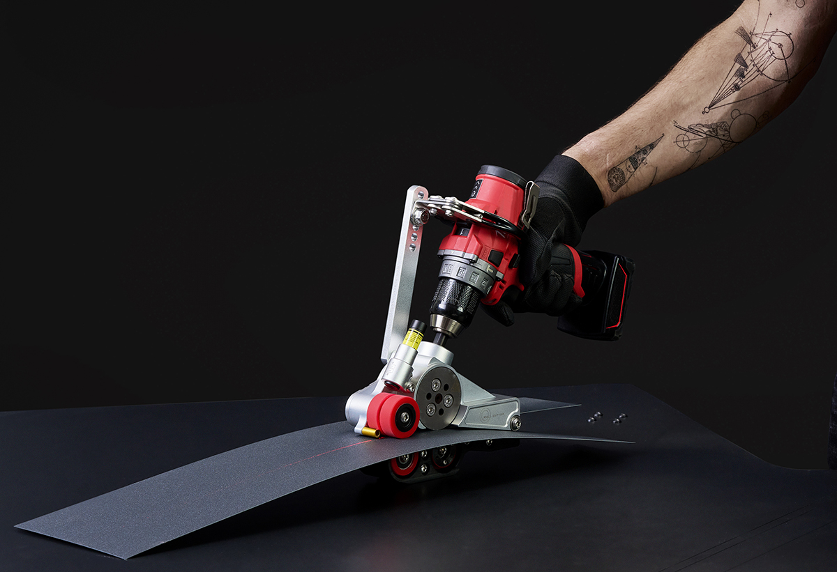 BUSCHMANN TOOLS Roll Cutter - Schneidaufsatz für AKKU Bohrmaschinen