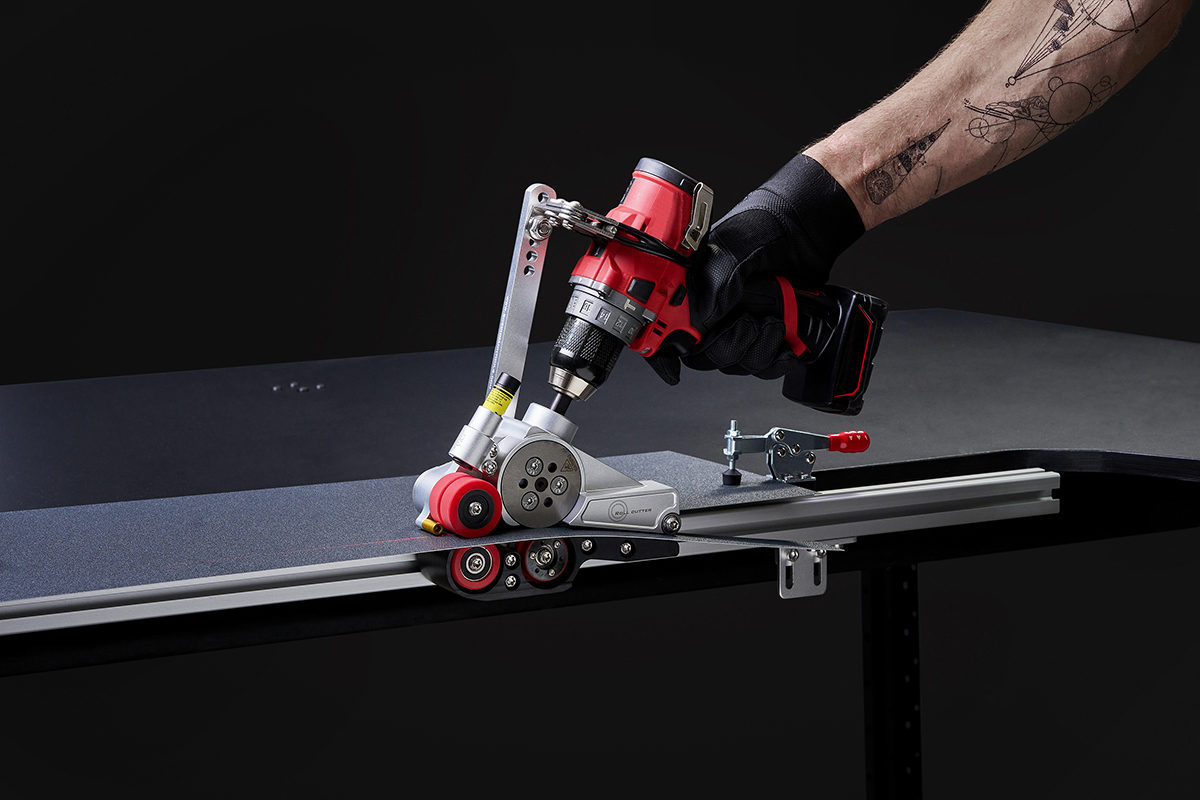 BUSCHMANN TOOLS Rail pour Roll Cutter