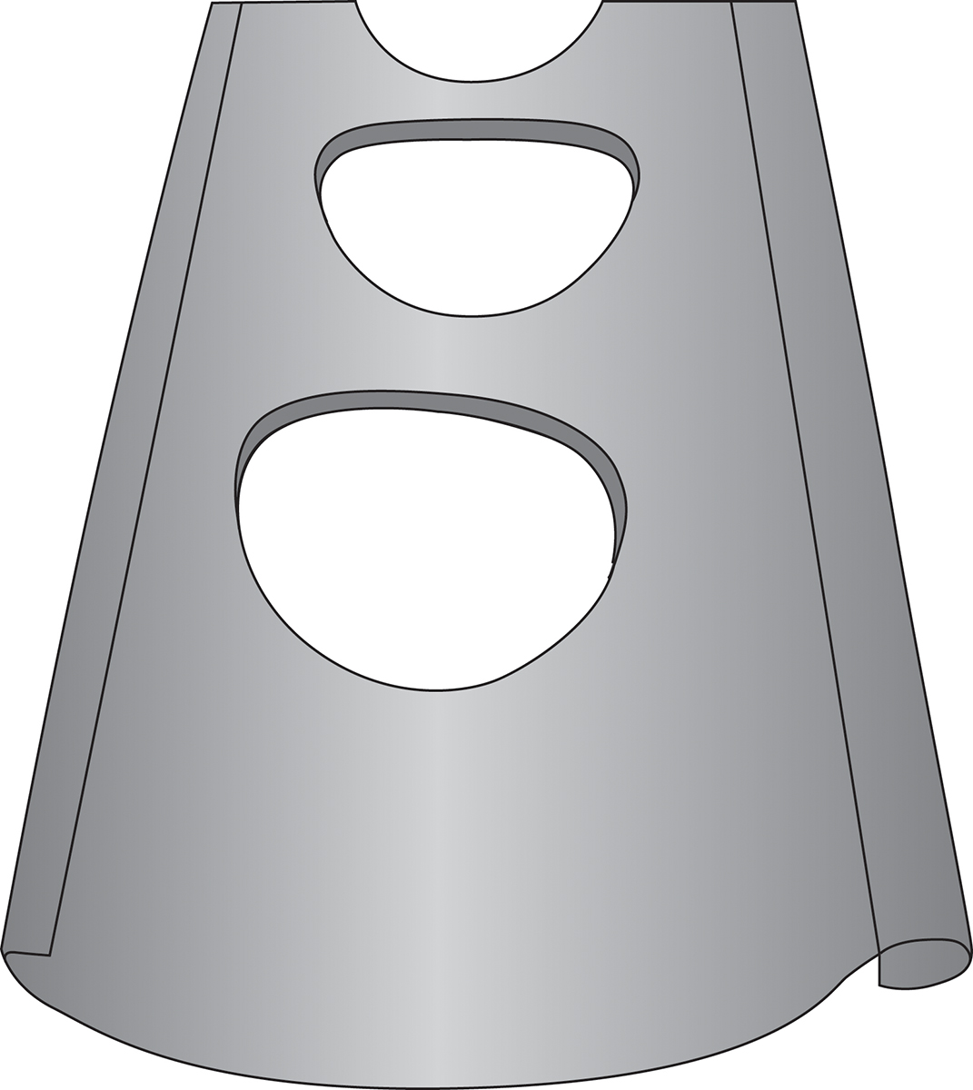 MASC Scie cloche pour gouttières 100mm