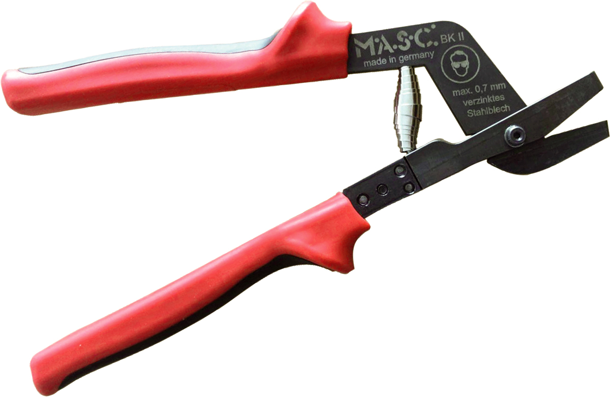 MASC Blechknabber max. 0.60mm Blech & 0.70mm Zink