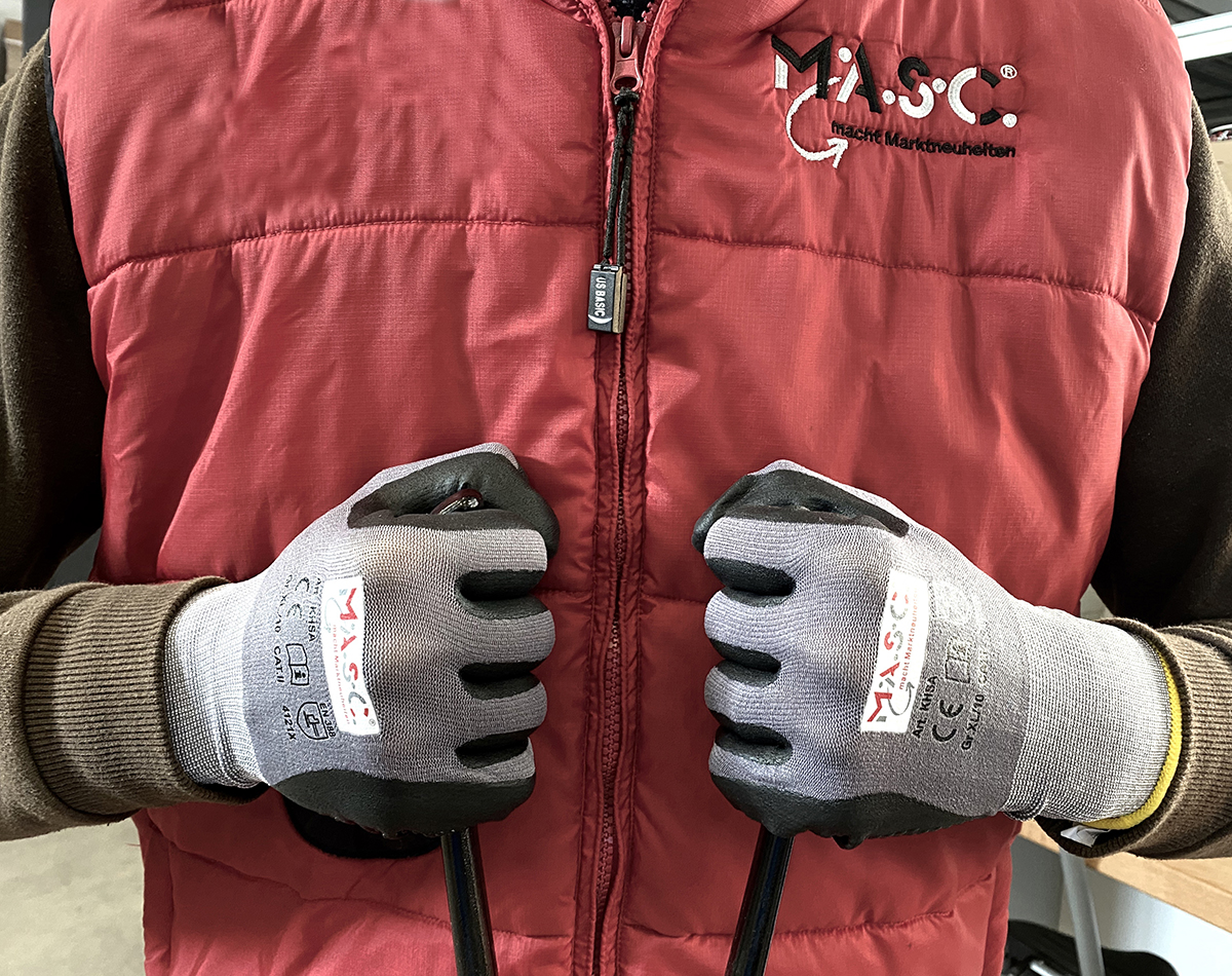 MASC Gants anti-transpiration pour couvreurs L (blanc)