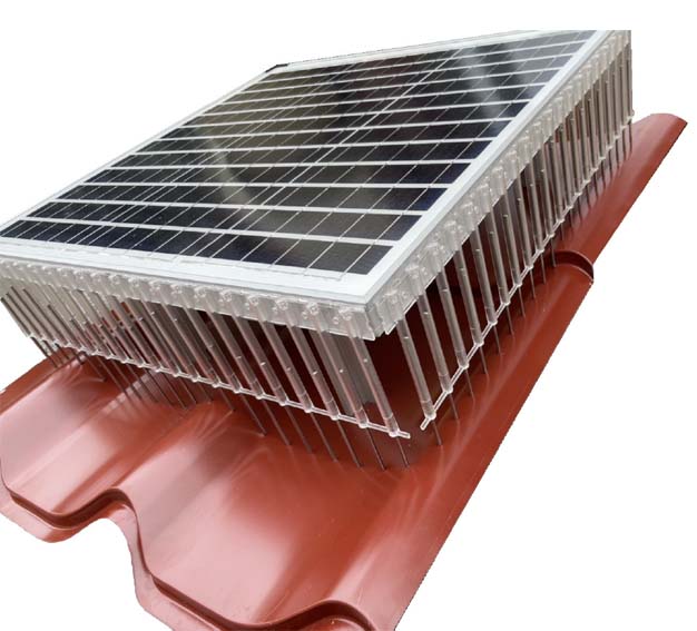 Vogelpinnen voor zonnepanelen 80-160mm (L=500mm)