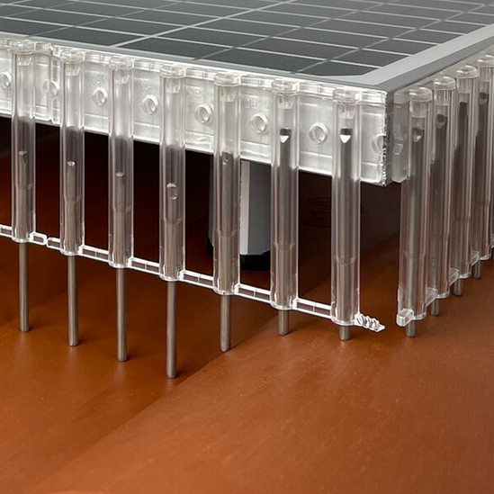 Vogelpinnen voor zonnepanelen 80-160mm (L=500mm)