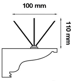 Taubenabweiser APU2 310mm