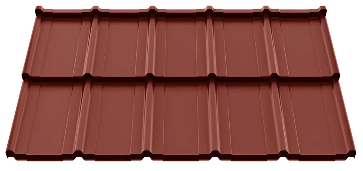 FRIGGE Ruukki 40 Rough matt RR29 rood (1185x700mm=0.83m2)