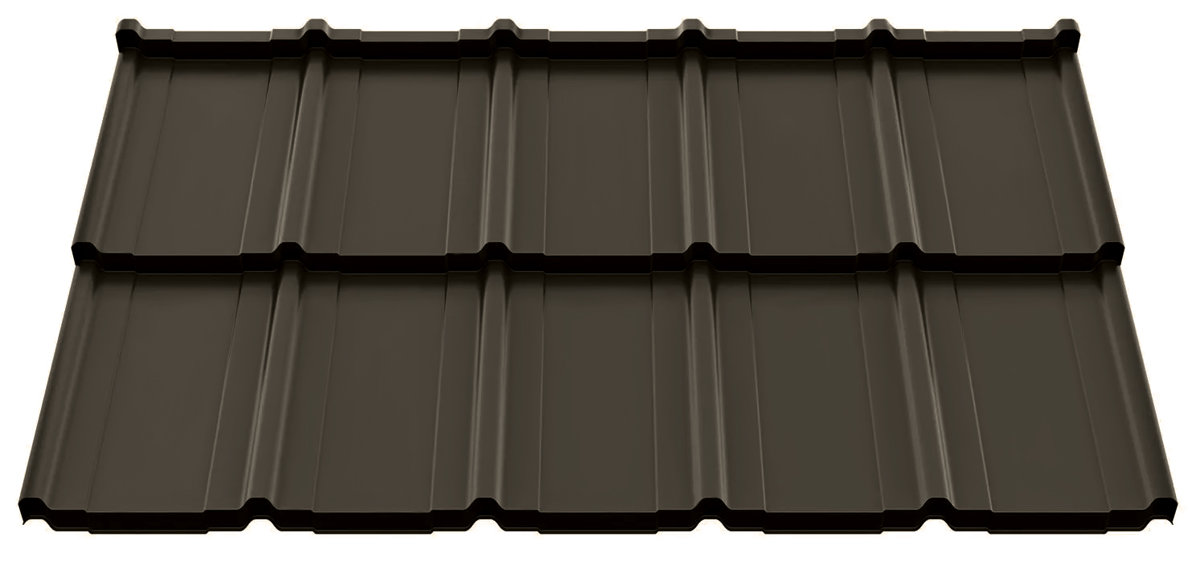 FRIGGE Ruukki 40 Rough matt RR32 brun (1185x700mm=0.83m2)