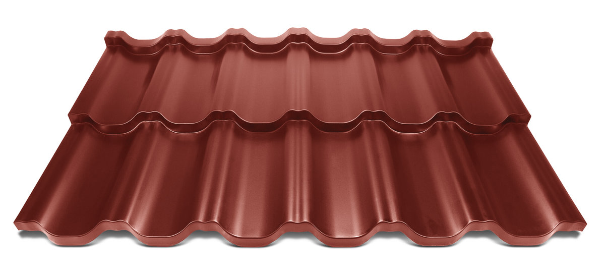 FINNERA Ruukki 40 Crown BT RR29 rot (1190x725mm=0.75m2)