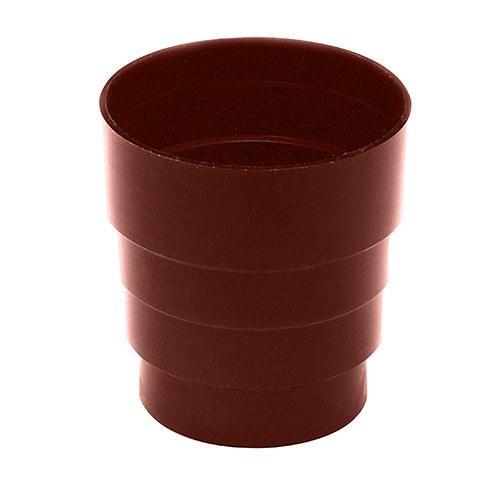 SIBA Réduction pour pare-feuilles rouge Ral 3009 100mm