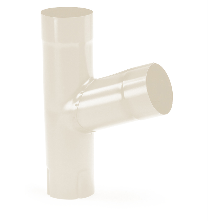 SIBA Rohrabzweiger 'Y' weiß Ral 9010 90mm/70°
